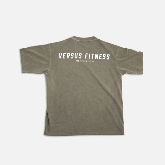 VS OVERSIZED TEE - WASHED KHAKI