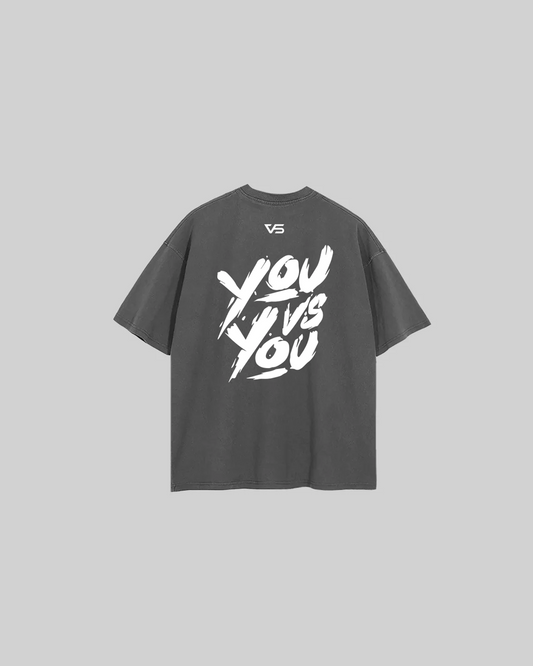 YOU VS YOU 2.0 OVERSIZED TEE - ACID WASH